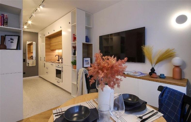 Designer Studio With Bedroom Near Old Town Dubois Варшава Экстерьер фото